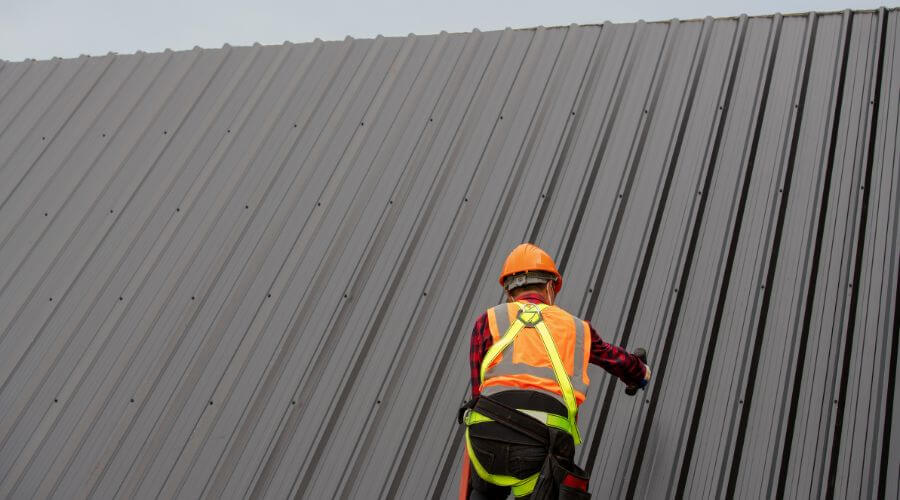 Professional metal roof installation services in Dexter, KY